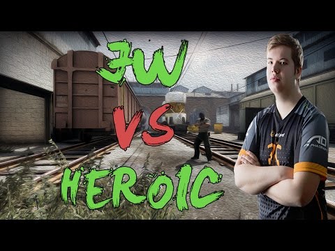 CSGO: POV GODSENT JW vs Heroic (28/8) train @ EPICENTER: Moscow EU Closed Qualifier