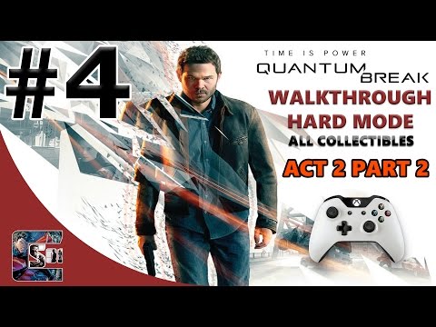 Quantum Break Walkthrough - HARD - All Collectibles ACT 2 Part 2 "Perfect Place To Hide Something"
