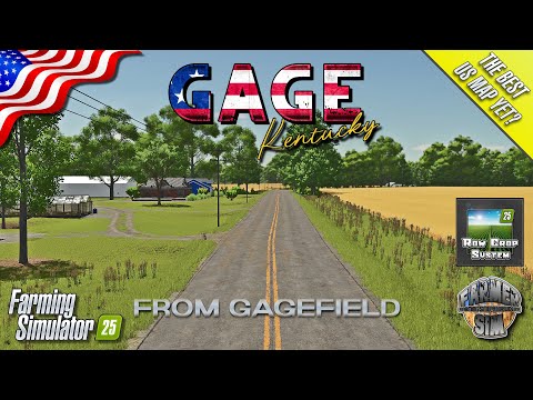 IS THIS THE BEST US MAP YET? 🇺🇸 Gage, Kentucky 🇺🇸 from Gagefield - Farming Simulator 25