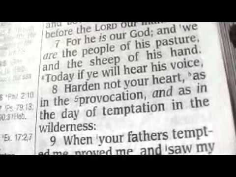 Psalm 95 King James Holy Bible