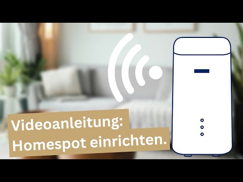 Homespot einrichten | Tchibo MOBIL