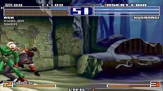 King Of Fighters 2003 Arcade Mode Easiest Dificcult As Hero Team