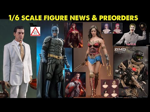 1/6 Scale Figure News & Preorders. Wonder Woman & Batman Hot Toys, The Godfather, TBLeague, Joker +