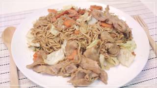 สูตรทำอาหาร มาม่า ยากิโซบะ สุดแซ่บ