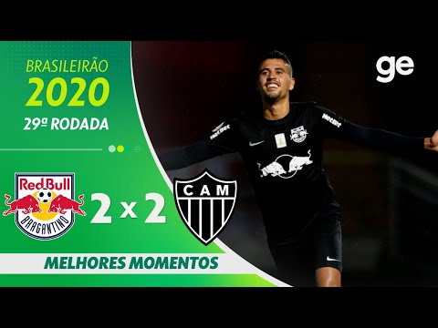 BRAGANTINO 2 X 2 ATLÉTICO-MG| MELHORES MOMENTOS | 29ª RODADA BRASILEIRÃO 2020 | ge.globo