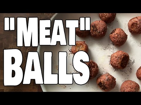 Beyond Meat Clone Meatballs (plant based "meat"balls)