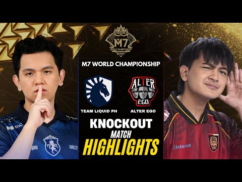 TEAM LIQUID PH vs ALTER EGO HIGHLIGHTS M7 KNOCKOUT STAGE DAY 5 | TLPH vs AE