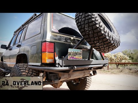 The Best Jeep XJ Rear Bumper On The Market!? Filthy Addictions Offroad Rear Bumper Install