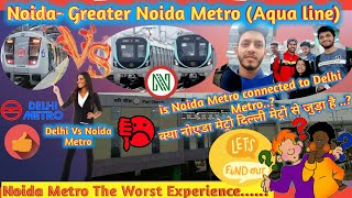 preview picture of video 'is Delhi Metro Connected to Noida Metro...? || Whats the reality..? || Must Watch Before traveling.?'