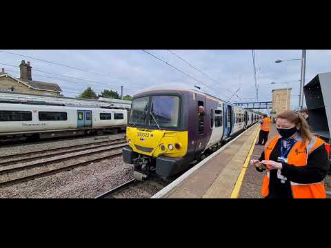 Great Northerns Happy Train Class 365 on the very last northbound working departing Huntington.