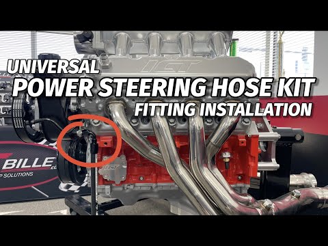 HOW TO: High Pressure Power Steering Line Assembly!