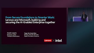 Secure foundations for smarter work with Lenovo and Microsoft