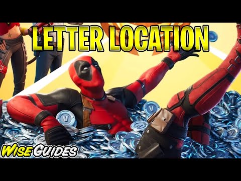 Where to Find Deadpool's Letter to Epic Games - Fortnite Style Challenge Season 2