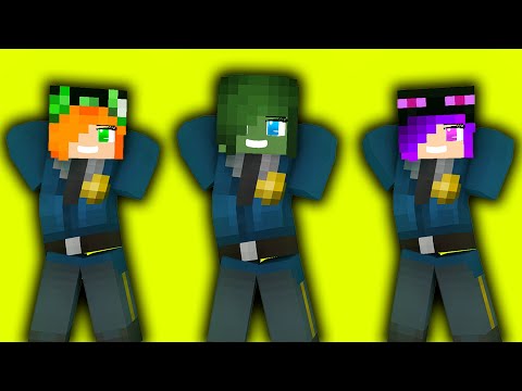 MONSTER SCHOOL : SUPER IDOL DANCE MEME POLICE MONSTER GIRLS - MINECRAFT ANIMATION