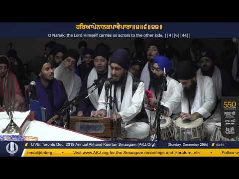 071 Toronto Dec. 2019 Raensabaayee Keertan - Bhai Bhajneet Singh Jee Delhi