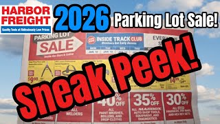 Harbor Freight Parking Lot Sale 2026! HUGE!