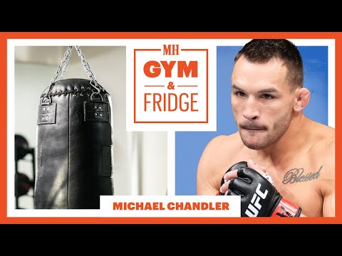 UFC Lightweight Michael Chandler Shows Off His Home Gym & Fridge | Gym & Fridge | Men's Health