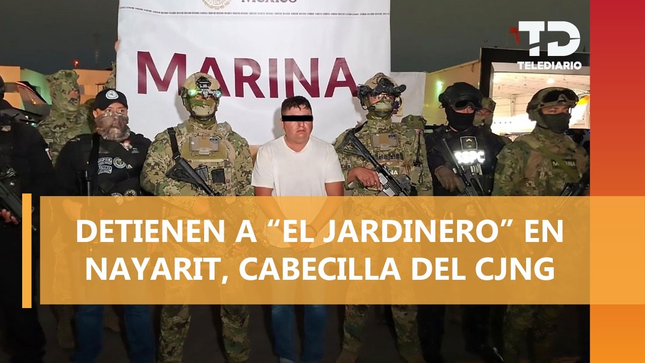 Detienen en Nayarit a Audias Flores, alias ‘El Jardinero’, cabecilla del CJNG