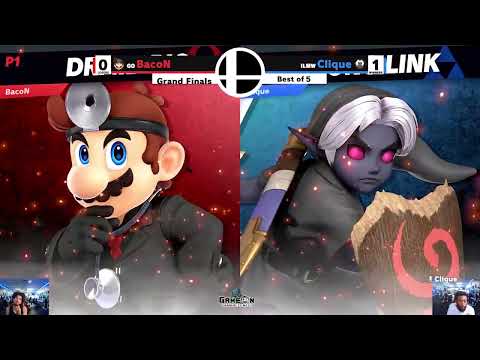 TTGO #144 GRAND FINALS - Clique (Young Link) vs BacoN (L) (Dr. Mario) SSBU Smash Ultimate