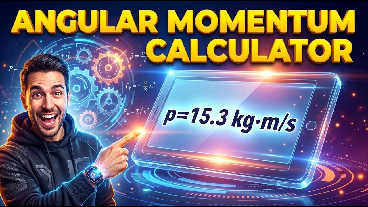 Angular Momentum Interactive Calculator