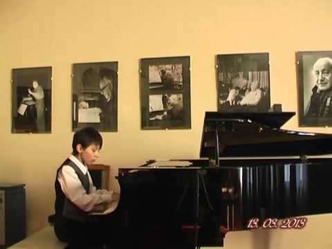 Prelude from „Еpisodes" оp. 36 - P. Vladigerov - Hassan  Ignatov (9 years old - Bulgaria)