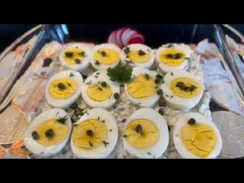 Eggs in Tartar Sauce / Jajka w Sosie Tatarskim