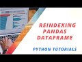 How To Reindex Dataframe In Python Python Tutorial Reindexing DataFrames