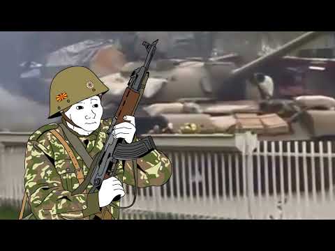 “Ne Placi Majko, Ne Zali” But you’re being ambushed by NLA forces in Tetovo