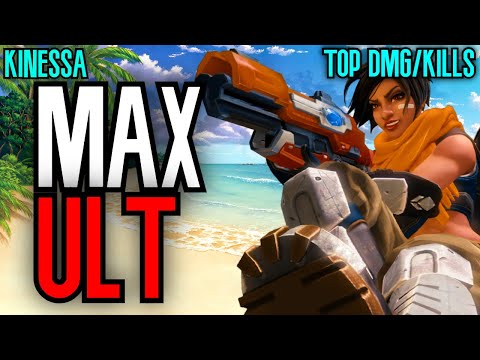 MAX ULTIMATE KINESSA! | Paladins Kinessa Gameplay and Build