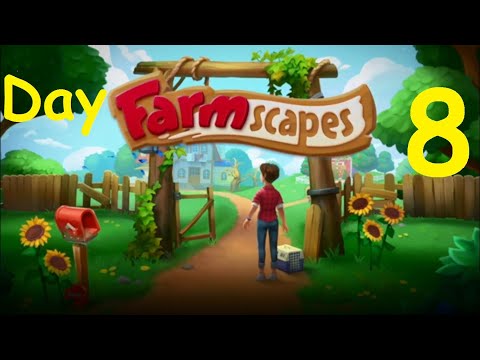 Farmscapes Day 8 Gameplay Story Complete - New Day