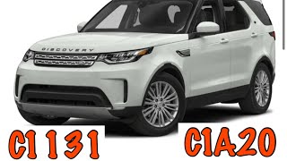 Land Rover Discovery suspension fault C1A20 and C1131