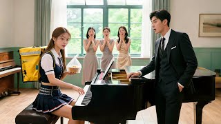 ¡Nadie pudo impresionar al CEO! Hasta que una repartidora irrumpió y tocó el piano... ¡Amor nació!