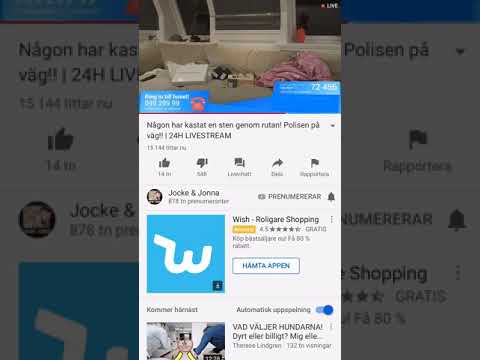 Jocke och Jonas live!! FÖLJARE HAR KROSSAT FÖNSTER