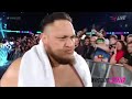 AJ Styles Vs Samoa Joe AJ WRESTLING