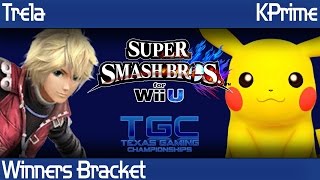 TRTTGC2 Smash Wii U - Trela (Shulk) vs KPrime (Pikachu) - Winners Bracket