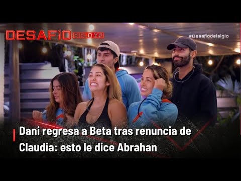 Abraham's harsh reaction upon welcoming Dani after Claudia's resignation | 21st Century Challenge