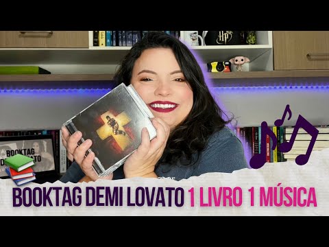 📚 BOOK TAG DEMI LOVATO| (Um livro uma música do álbum Revamped)| Etc & Tal |