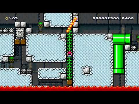 A Thwomp Is A Friend Indeed by rNick - SUPER MARIO MAKER - NO COMMENTARY 1bd