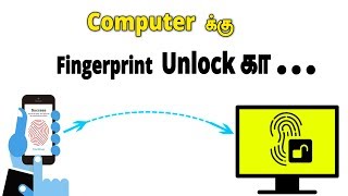 How To Unlock Your PC laptop via Mobile Fingerprint Scanner in Tamil - Loud Oli Tech
