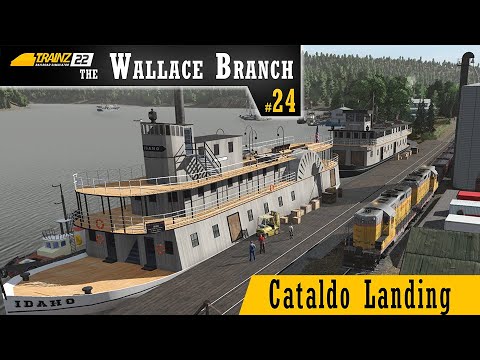 Trainz 2022 - Wallace Branch - Ep 24 - Cataldo Landing
