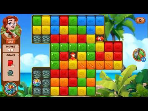 Lost Island Blast Adventure Level 430 - No Boosters