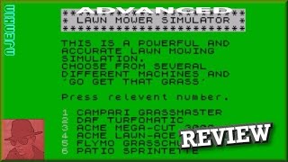 Advanced Lawnmower Simulator - on the ZX Spectrum 48K !! with Commentary
