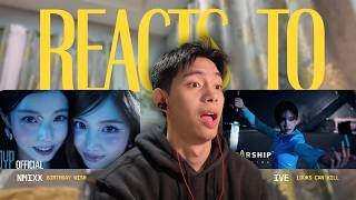 Download lagu FIRST KPOP REACTION VIDEO!! | NMIXX ('Birthday Wish') MV & IVE ('Looks Can Kill') MV | RAYacts mp3