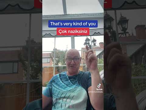 Learn Turkish - #shorts -THAT'S VERY KIND OF YOU in Turkish #Youtubeshorts - Turkish Lesson