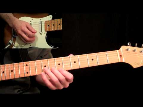 Stevie Ray Vaughan - Pride And Joy Guitar Lesson Pt.1 - Intro