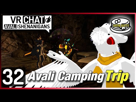 VRChat RP Shenanigans Ep.32 | Avali Camping Trip
