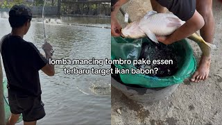 Download lagu LOMBA MANCING IKAN TOMBRO PAKAI ESSEN TERBARU? LANGSUNG DAPET IKAN BABON??? mp3