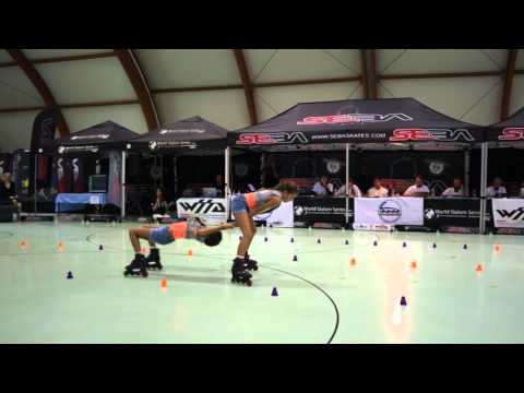 EFSC 2015 / Pair slalom/ De Tomasi Sara & Maino Martina, 6 place