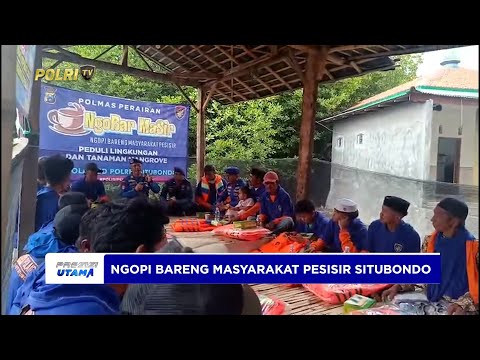 SATPOLAIRUD POLRES SITUBONDO GELAR ''NGOBAR MASIR'' PEDULI LINGKUNGAN &amp; KESELAMATAN BERLAYAR