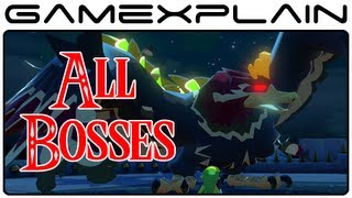 All Boss Fights in Zelda: Wind Waker HD (Boss Battles - 1080p Wii U)